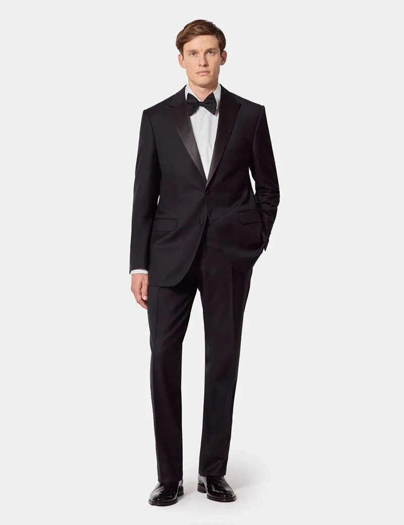 Classic Fit Black Dinner Suit thumbnail 3