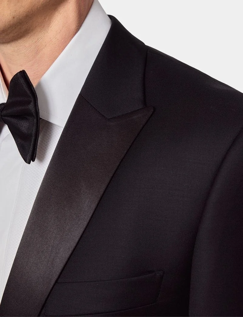 Classic Fit Black Dinner Suit thumbnail 4