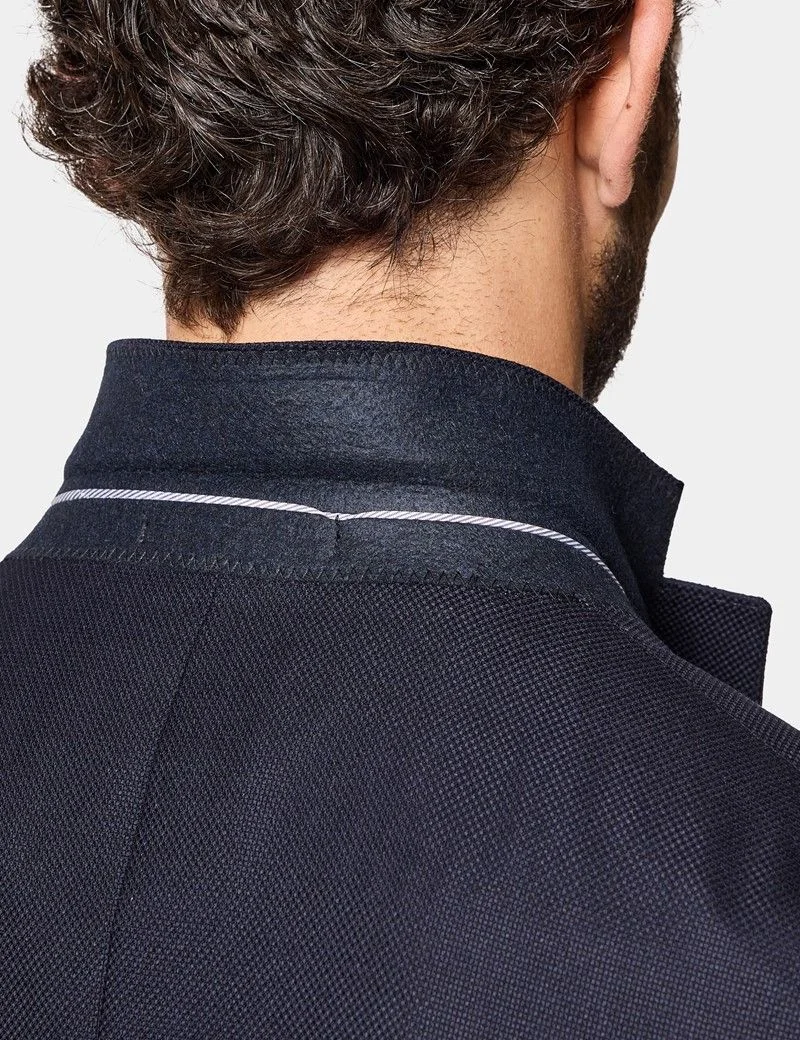 Classic Fit Navy Blazer thumbnail 5