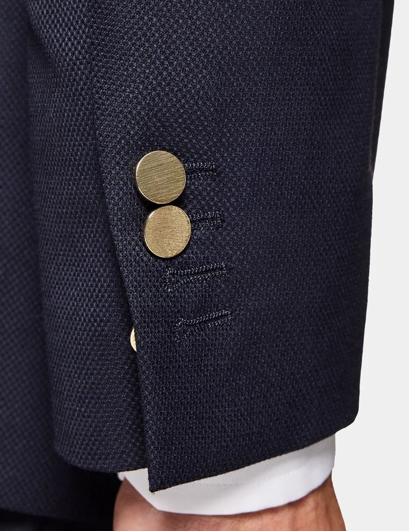 Classic Fit Navy Blazer thumbnail 6