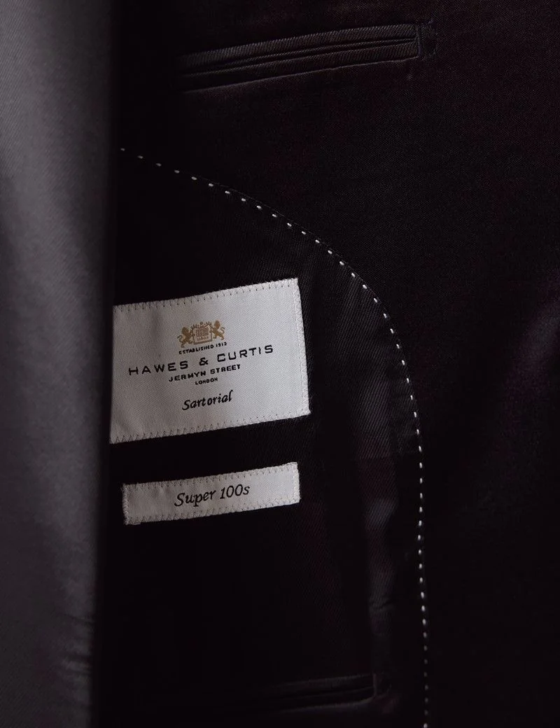 Classic Fit Navy Dinner Suit thumbnail 6