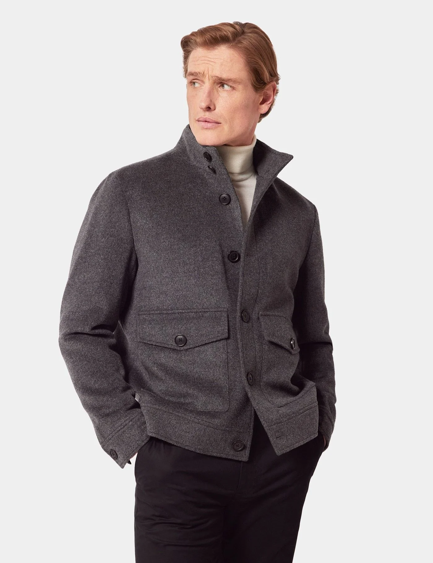 Grey Harrington Jacket primary image