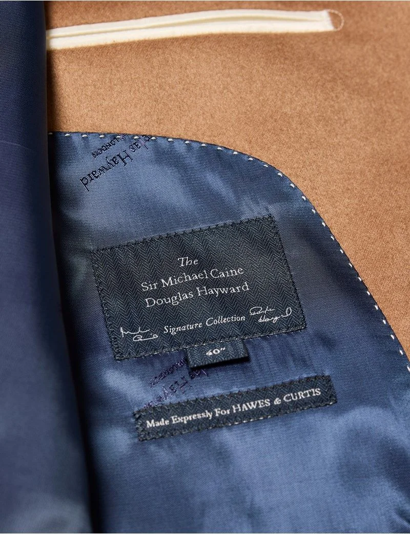 Slim Camel Wool-Cashmere Blazer thumbnail 7