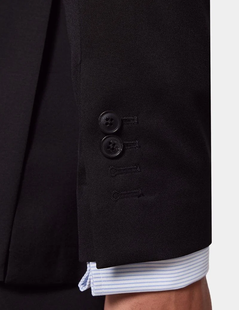 Slim Fit Black 1913 Suit Jacket thumbnail 7