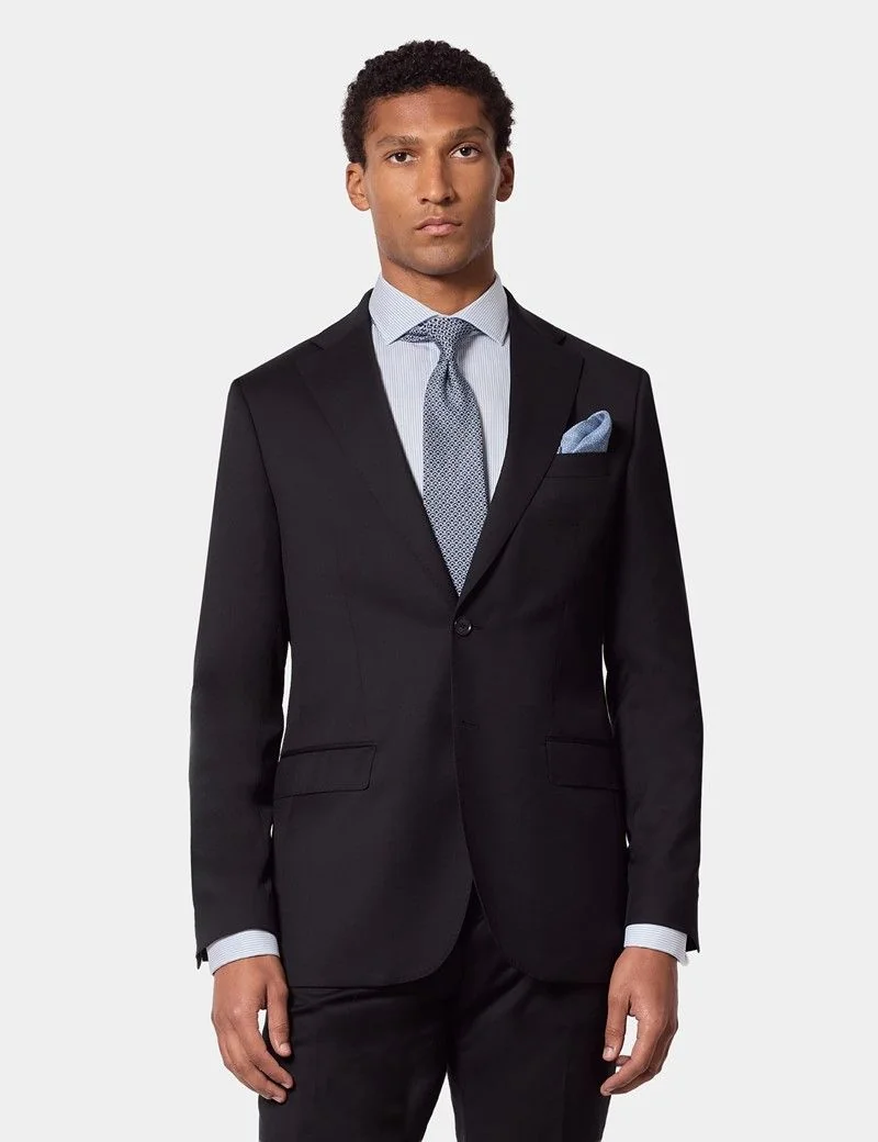Slim Fit Black 1913 Suit Jacket thumbnail 8