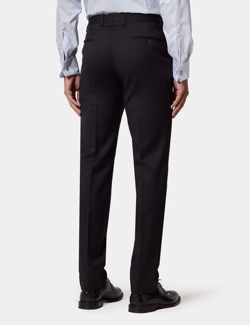 Slim Fit Black 1913 Suit Trousers thumbnail 4