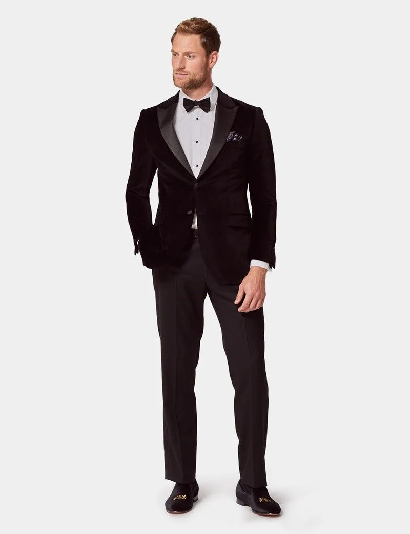 Slim Fit Black Jacket thumbnail 9