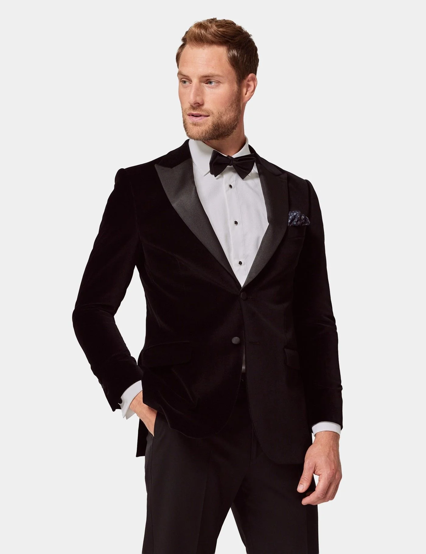 Slim Fit Black Jacket primary image