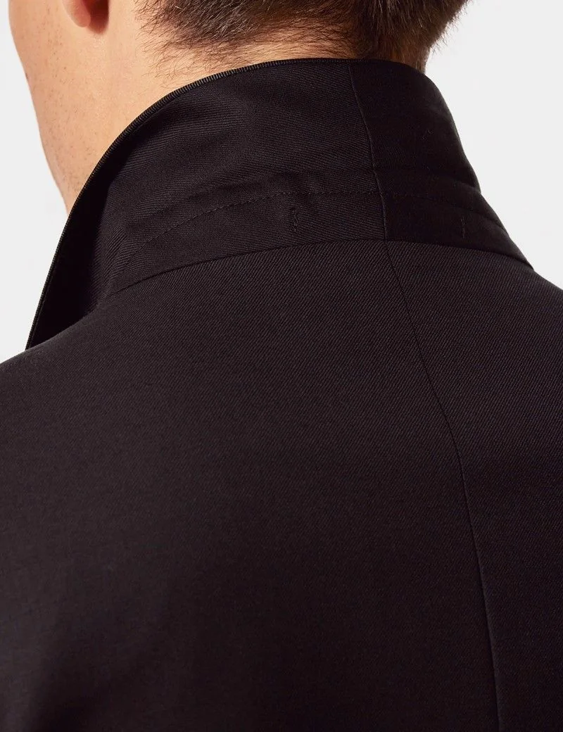 Slim Fit Black Shawl Dinner Jacket thumbnail 5