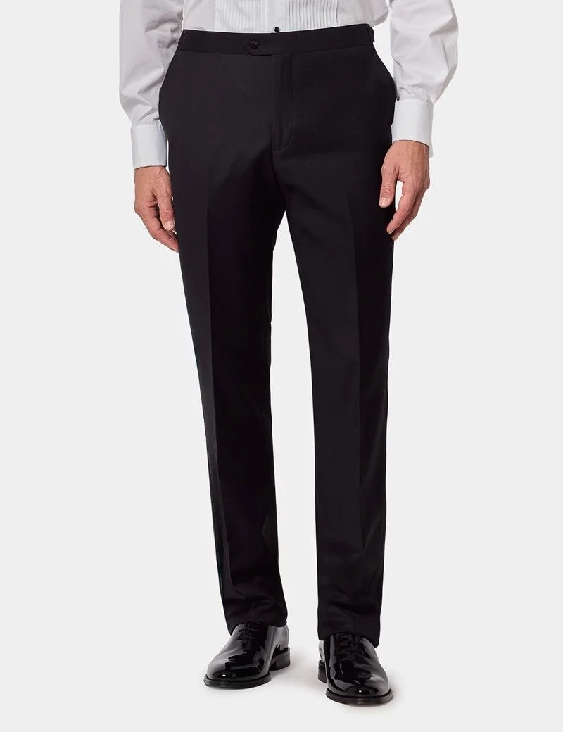 Slim Fit Black Shawl Dinner Suit thumbnail 5