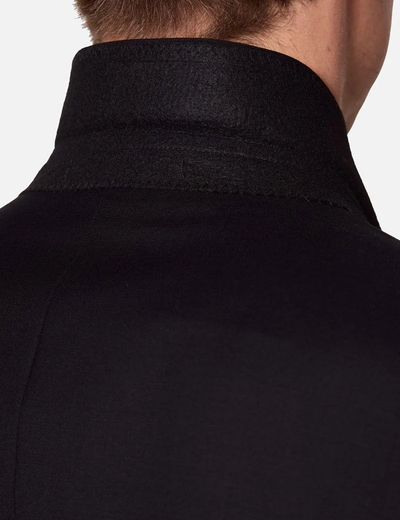 Slim Fit Black Twill Suit Jacket thumbnail 6