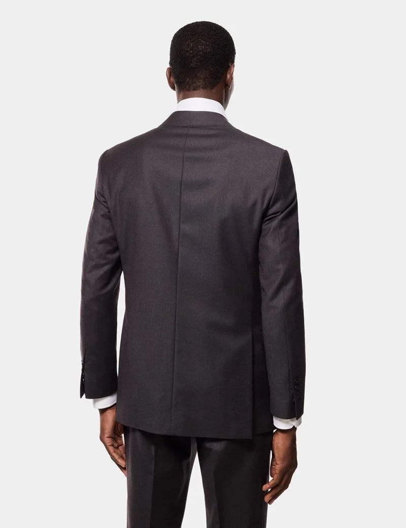 Slim Fit Brown Suit Jacket thumbnail 4