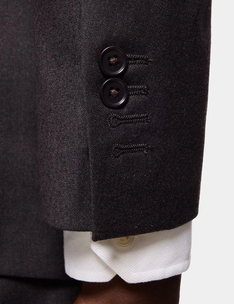 Slim Fit Brown Suit Jacket thumbnail 6