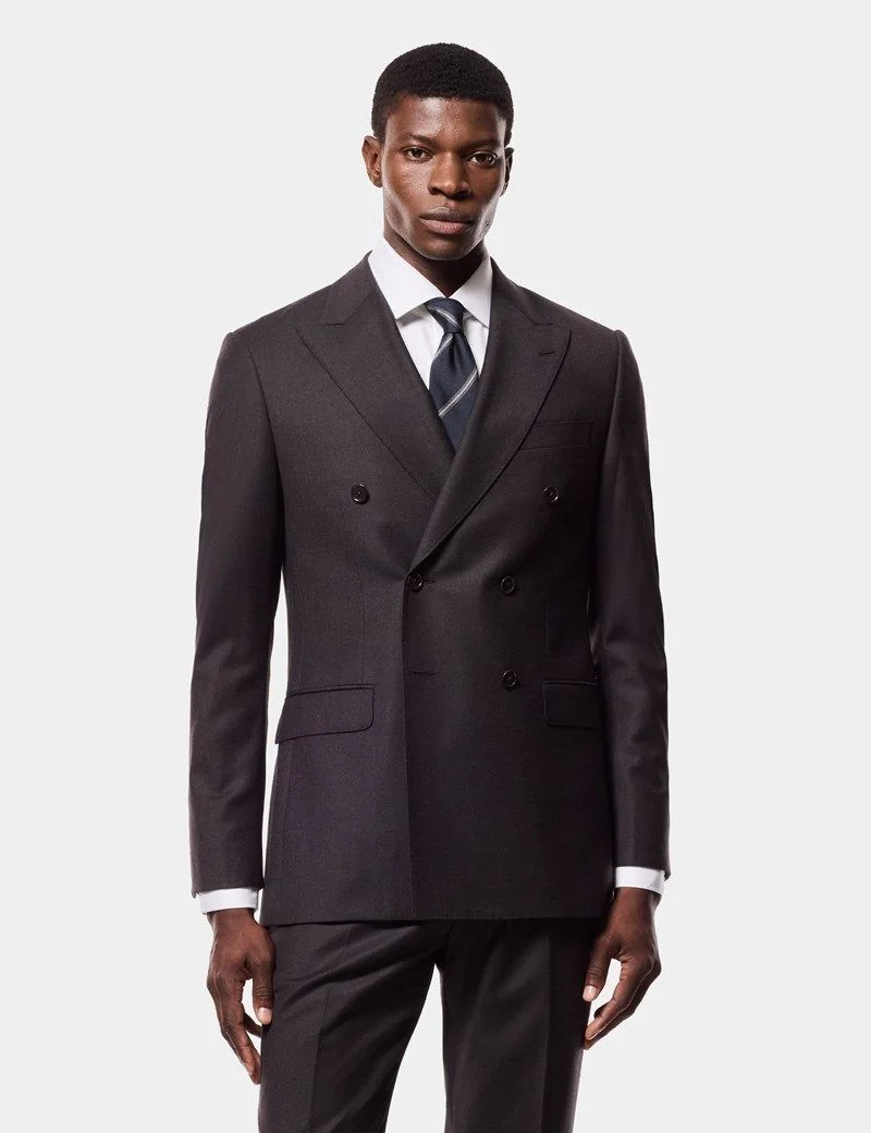 Slim Fit Brown Suit Jacket thumbnail 8