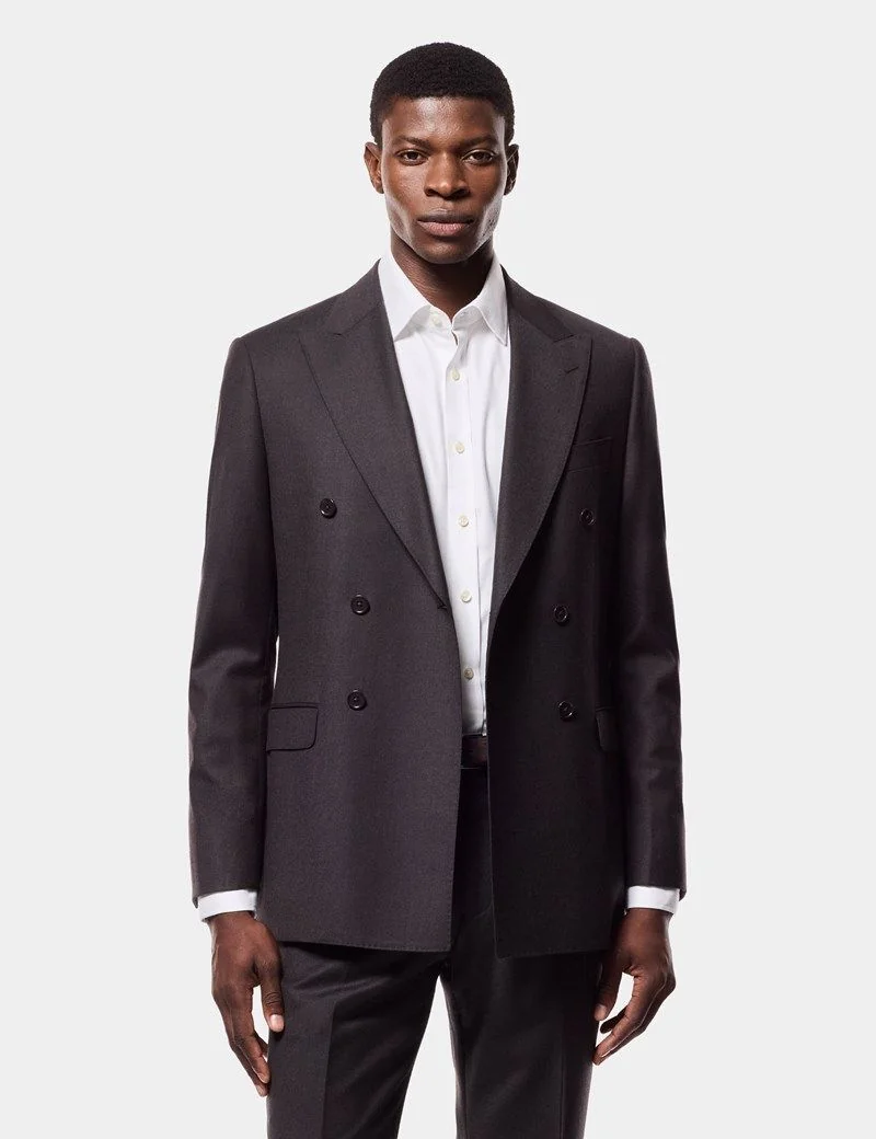 Slim Fit Brown Suit thumbnail 10
