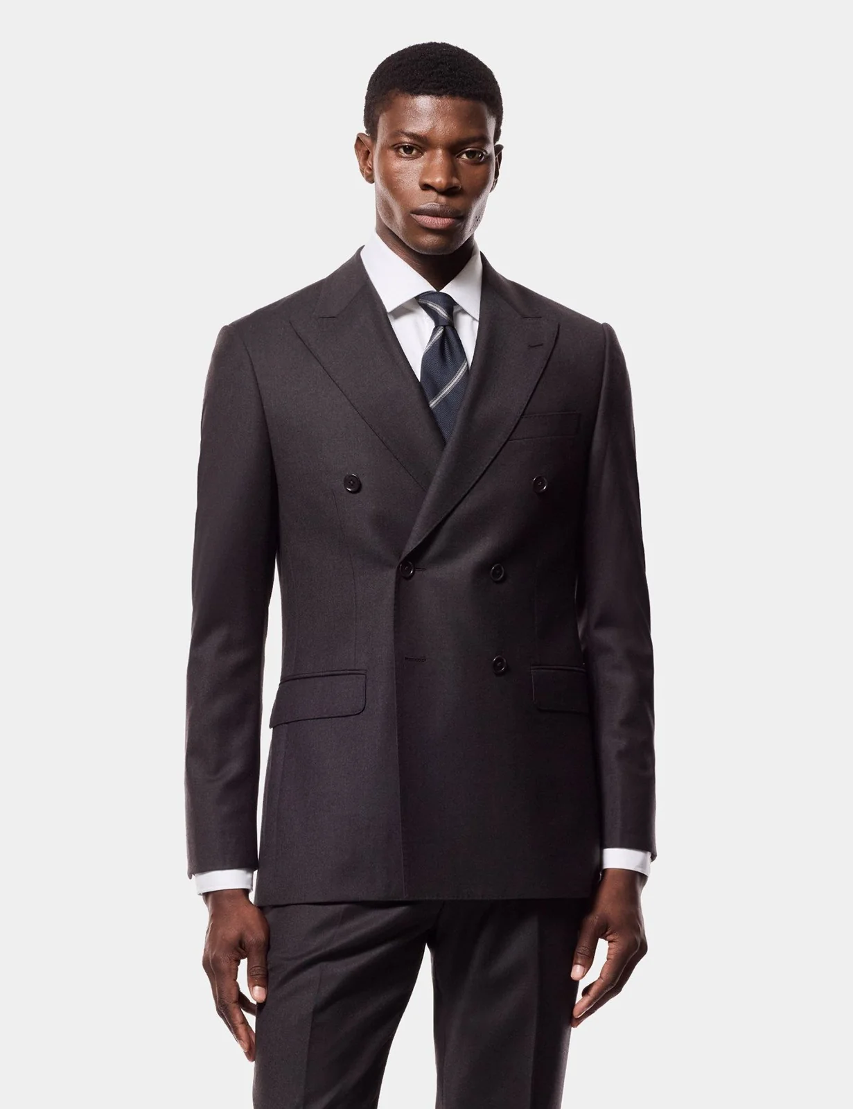 Slim Fit Brown Suit primary image