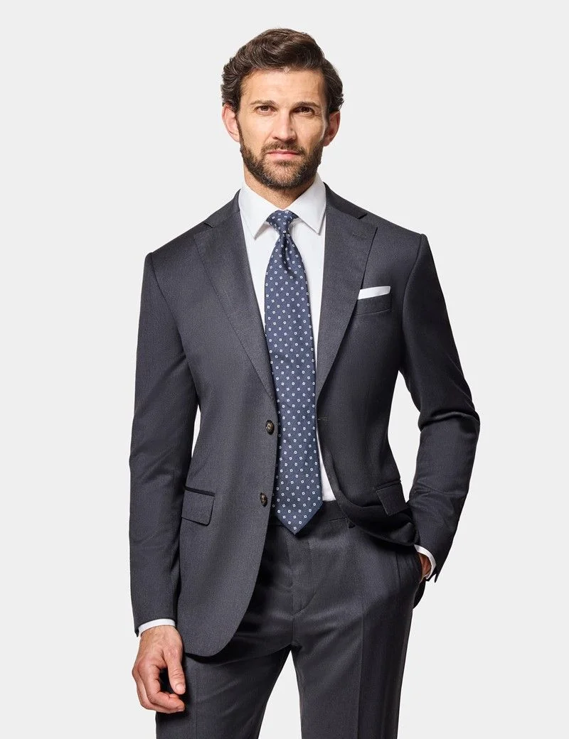 Slim Fit Charcoal 1913 Suit thumbnail 2
