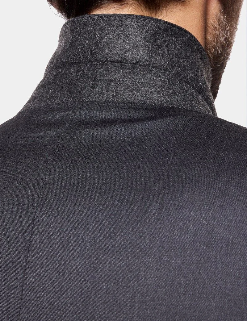 Slim Fit Charcoal Twill 1913 Suit thumbnail 10