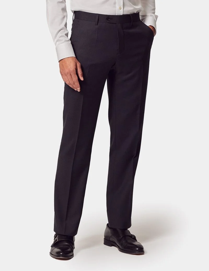 Slim Fit Charcoal Twill Suit thumbnail 6