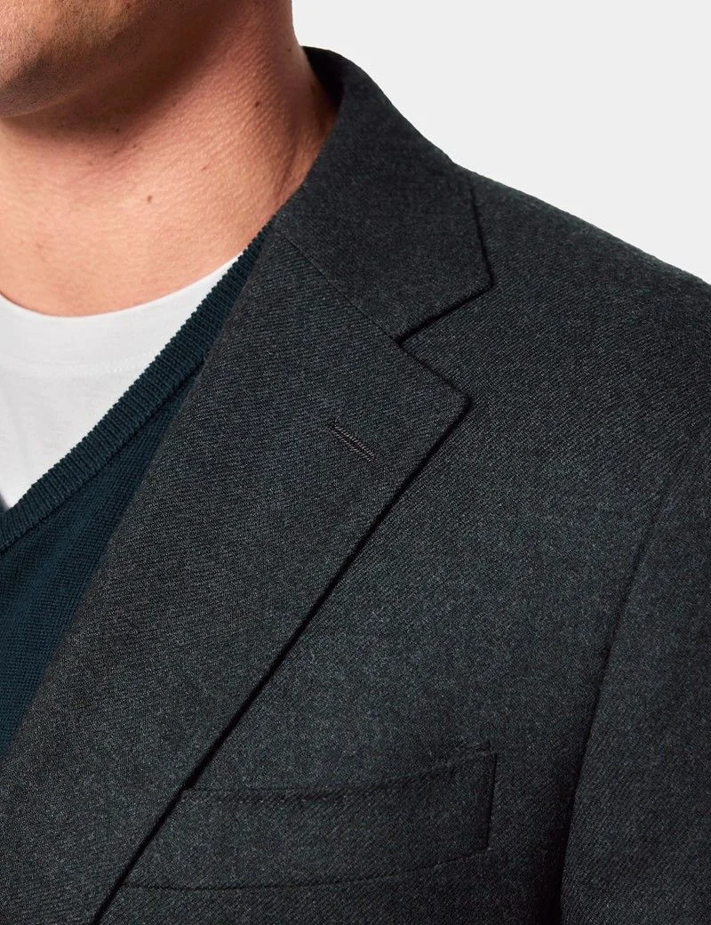 Slim Fit Green Blazer thumbnail 2