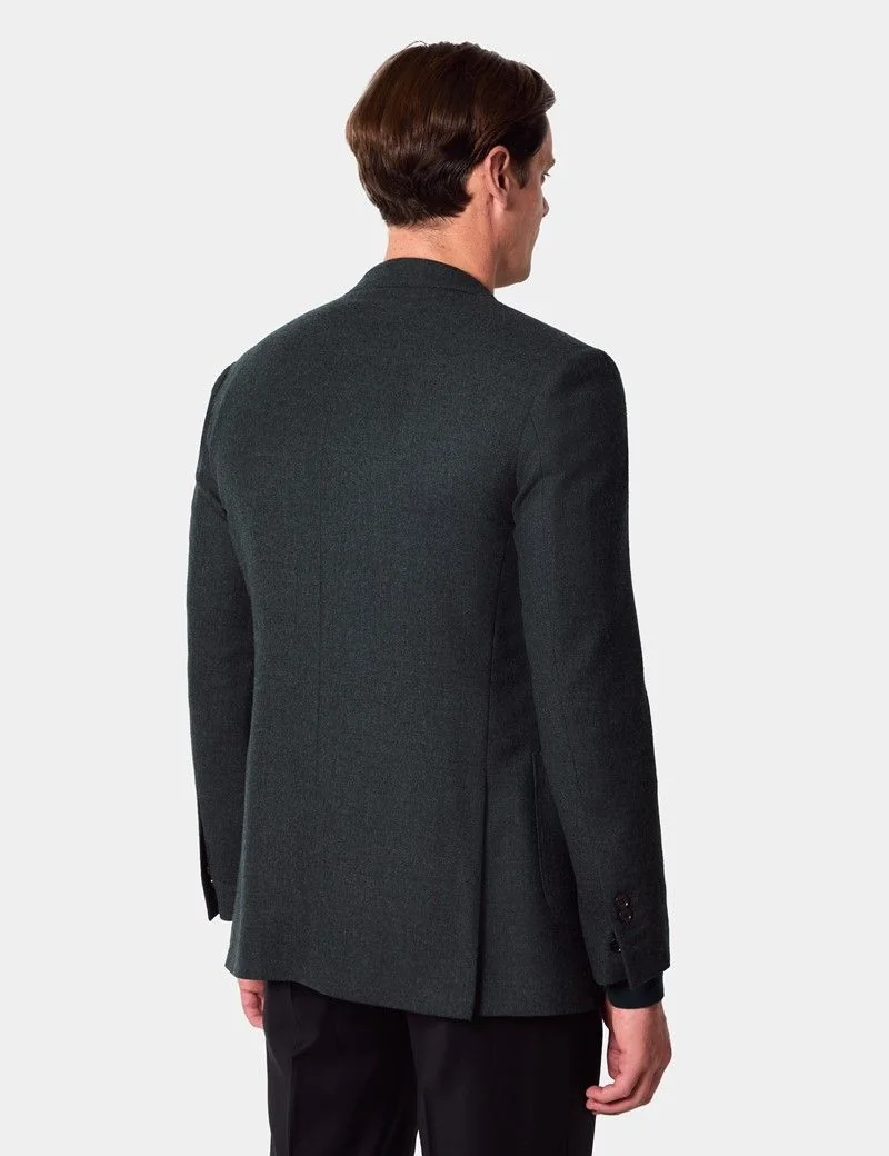 Slim Fit Green Blazer thumbnail 5