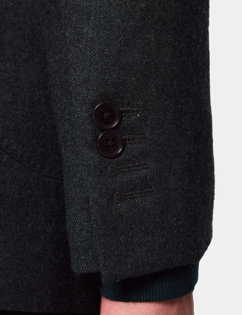 Slim Fit Green Blazer thumbnail 7