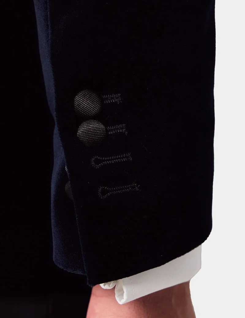 Slim Fit Midnight Blue Jacket thumbnail 6