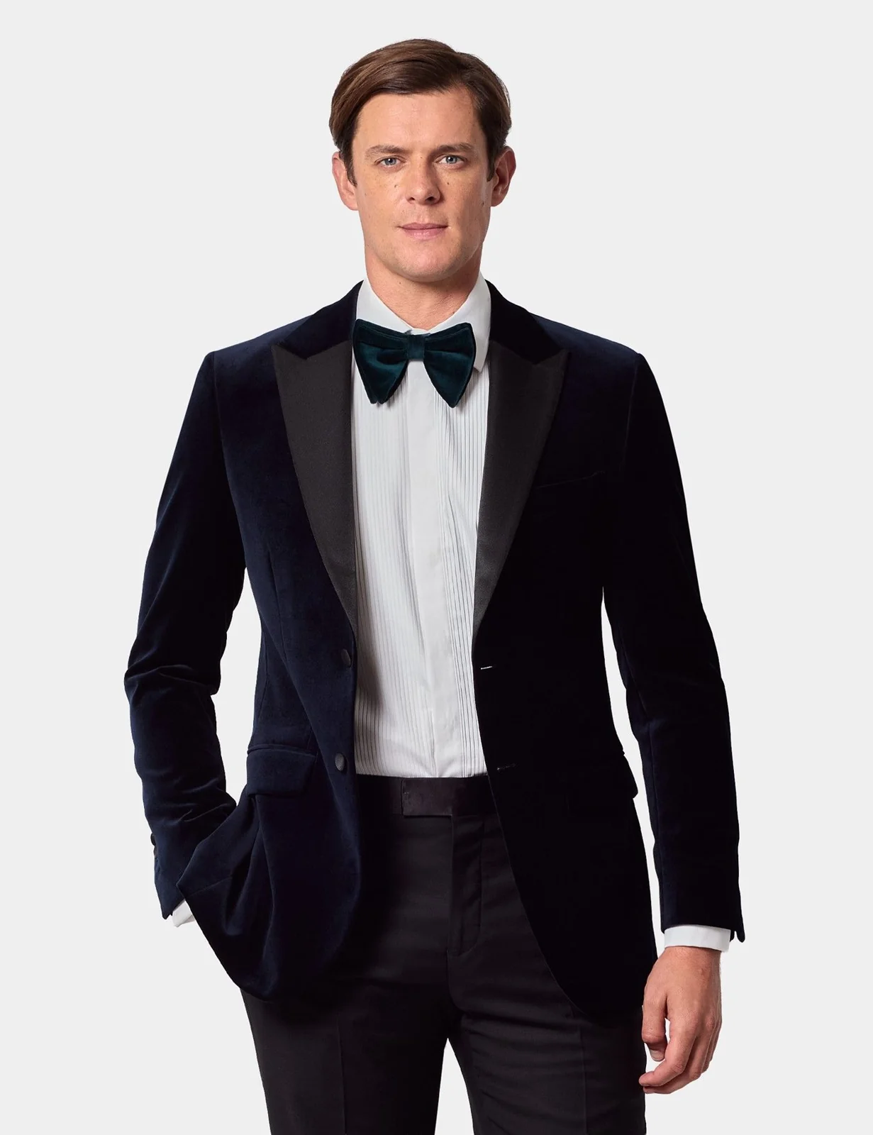Slim Fit Midnight Blue Jacket primary image