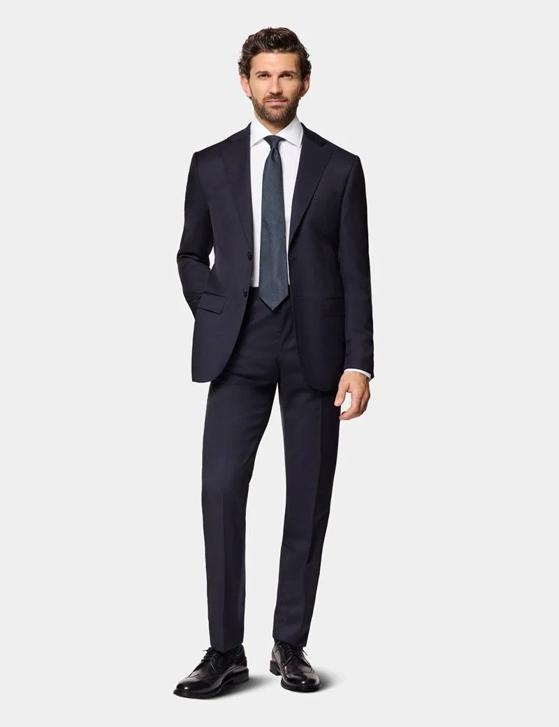 Slim Fit Navy 1913 Suit Jacket thumbnail 3