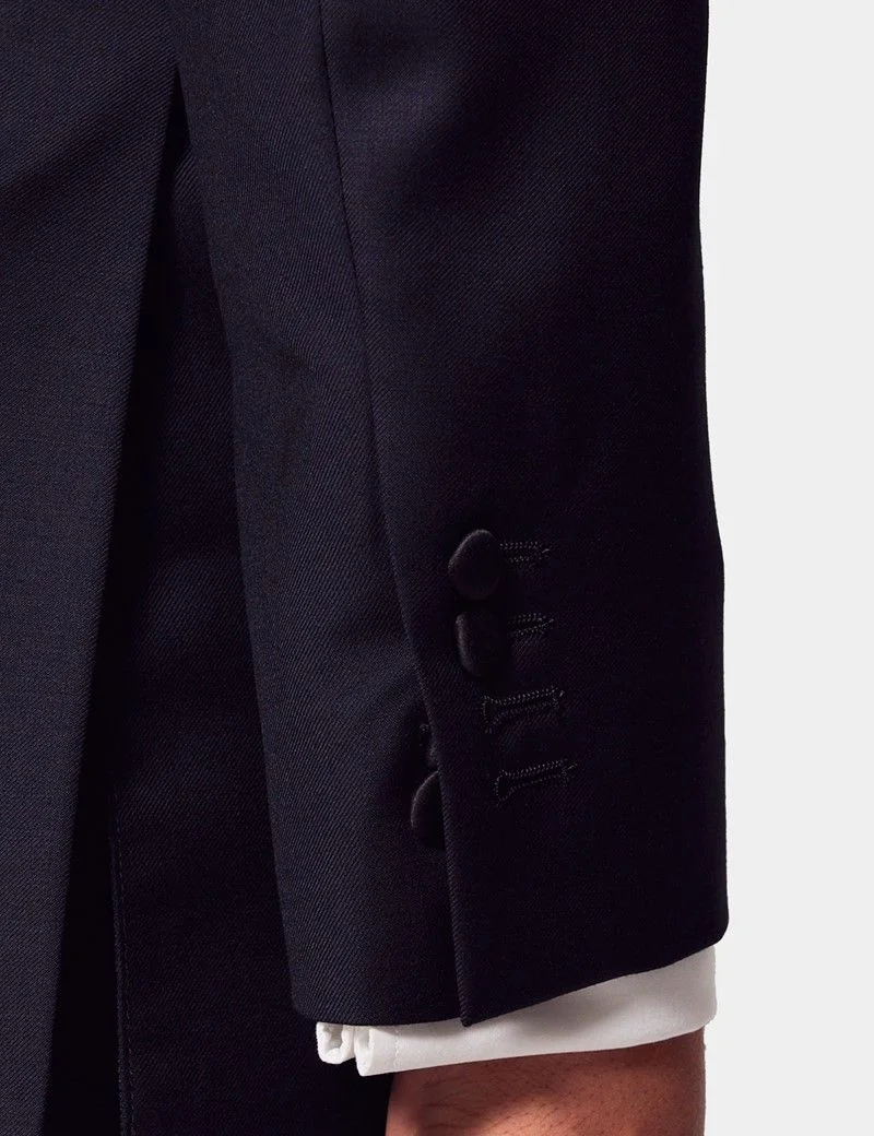 Slim Fit Navy Dinner Jacket thumbnail 6