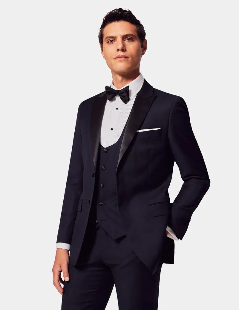 Slim Fit Navy Dinner Suit thumbnail 8