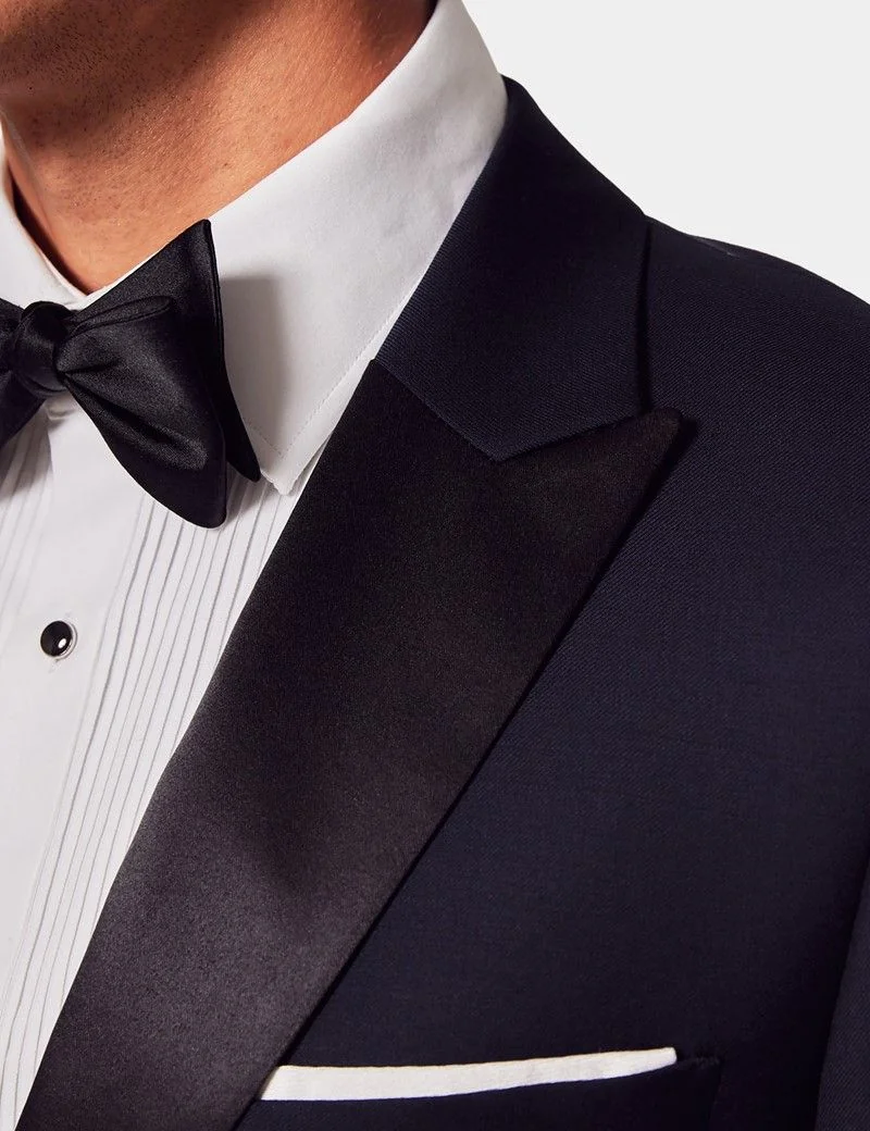 Slim Fit Navy Dinner Suit thumbnail 10