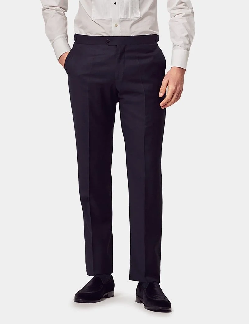 Slim Fit Navy Shawl Dinner Suit thumbnail 5