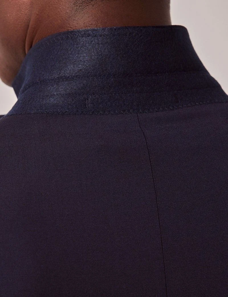Slim Fit Navy Suit Jacket thumbnail 6