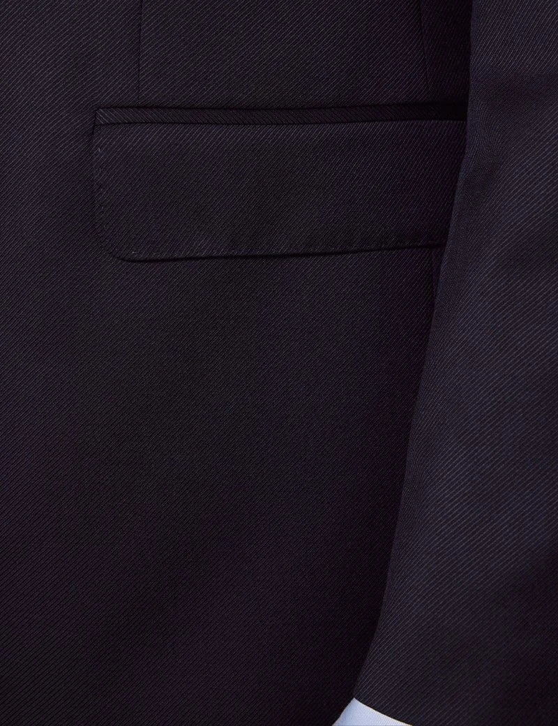 Slim Fit Navy Twill 1913 Suit Jacket thumbnail 4