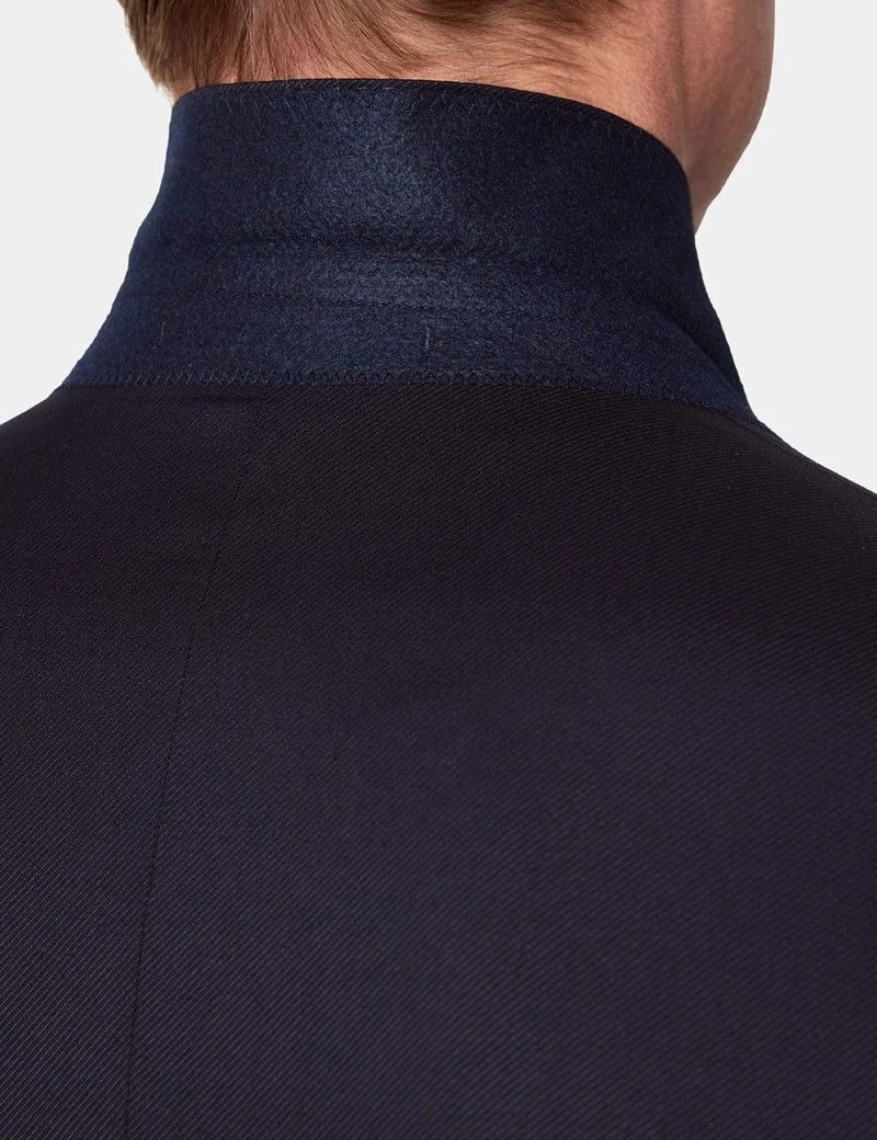Slim Fit Navy Twill 1913 Suit Jacket thumbnail 7