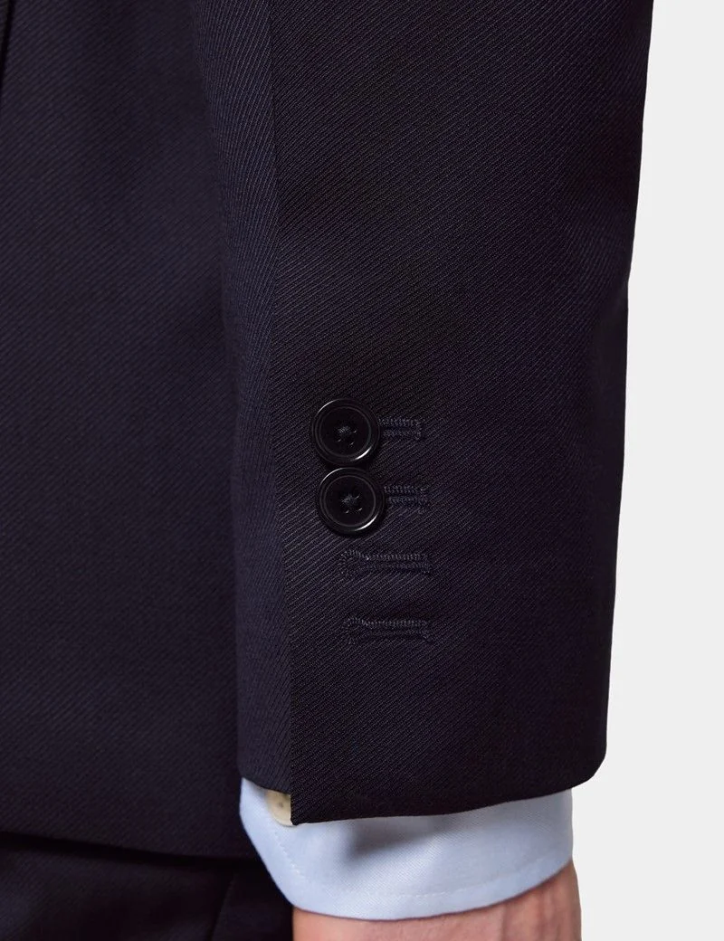Slim Fit Navy Twill 1913 Suit Jacket thumbnail 8