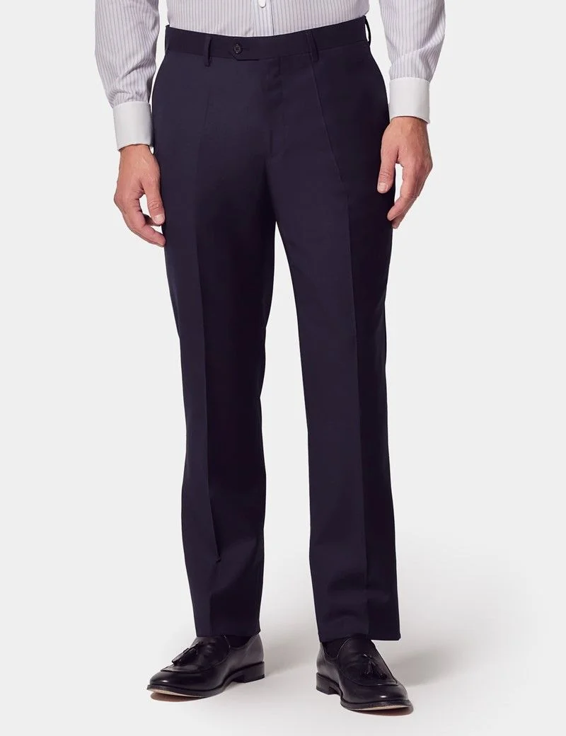 Slim Fit Navy Twill Suit thumbnail 4
