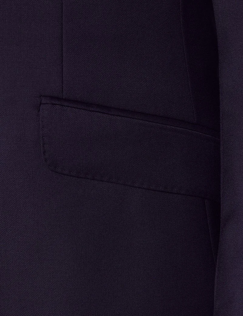 Slim Fit Navy Twill Suit thumbnail 10