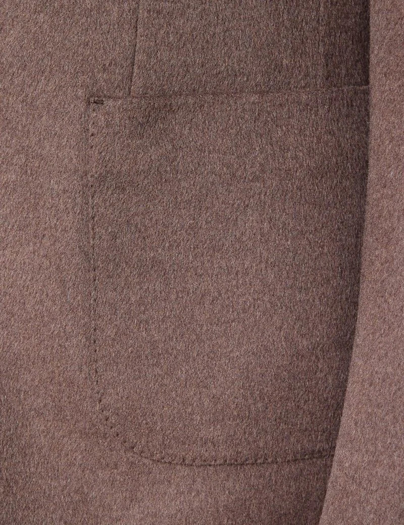 Slim Fit Taupe Blazer thumbnail 4