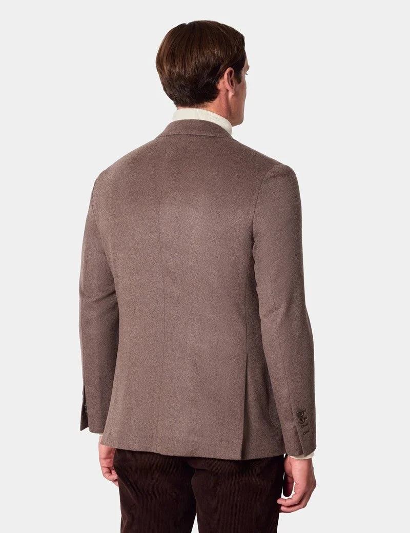 Slim Fit Taupe Blazer thumbnail 6
