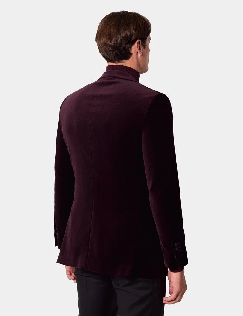 Slim Fit Wine Jacket thumbnail 6