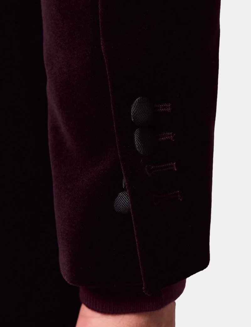 Slim Fit Wine Jacket thumbnail 8