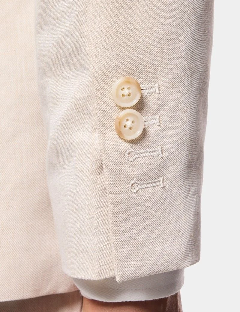 Tailored Fit Beige 1913 Suit thumbnail 7