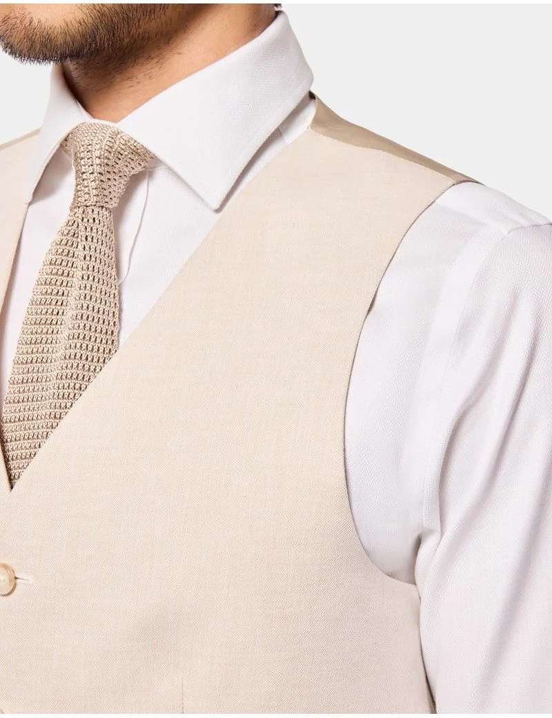 Tailored Fit Beige 1913 Suit thumbnail 9