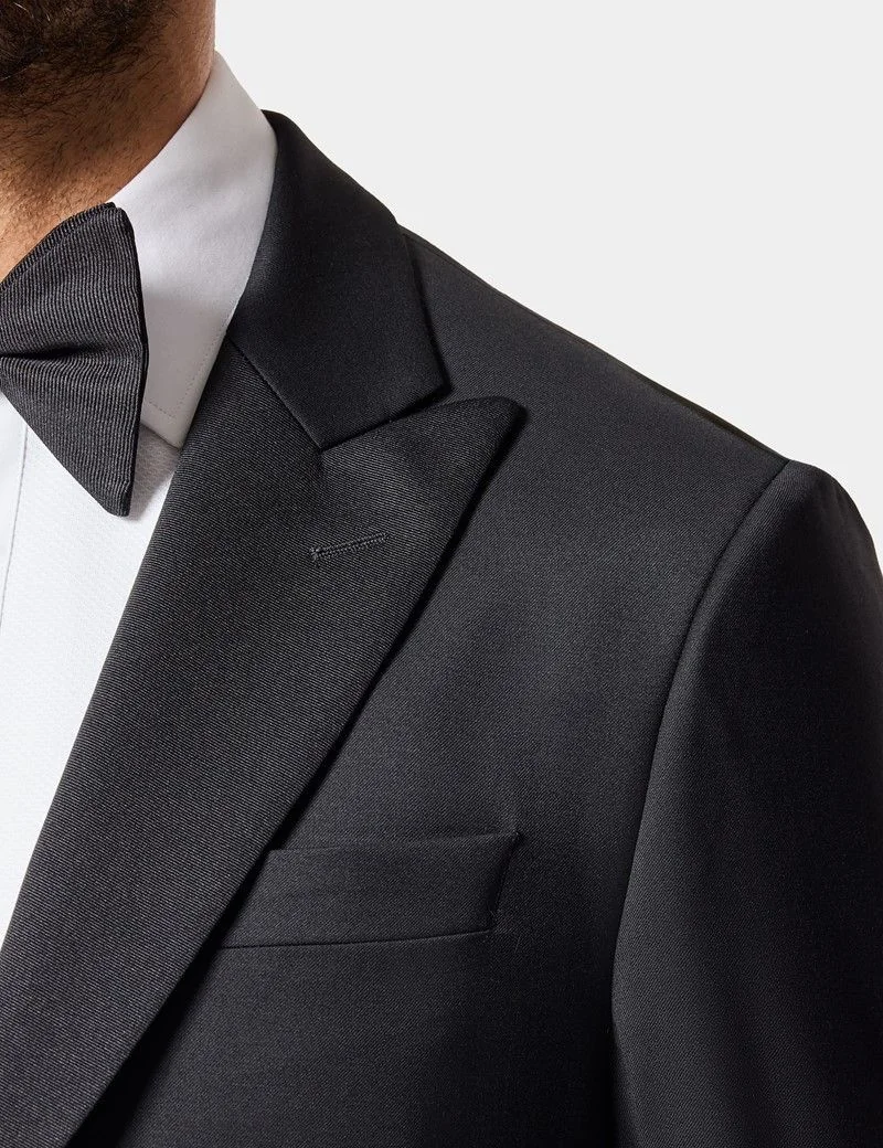 Tailored Fit Black 1913 Dinner Suit Jacket thumbnail 8