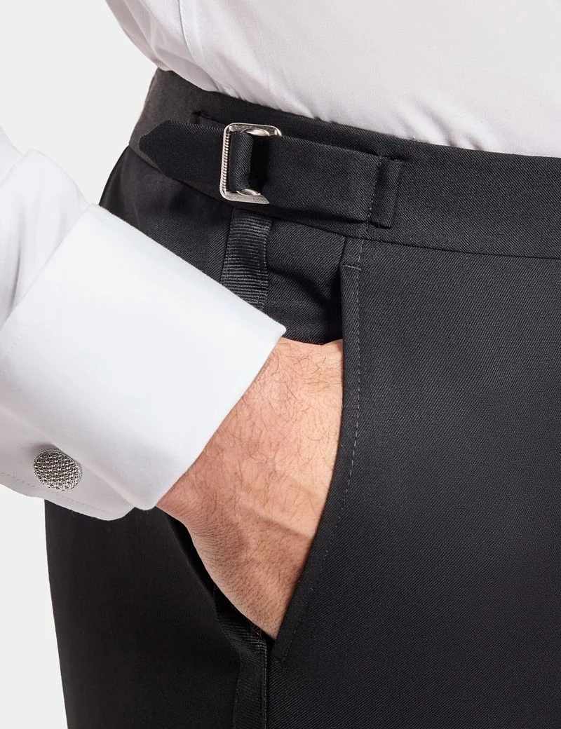 Tailored Fit Black 1913 Dinner Suit thumbnail 10