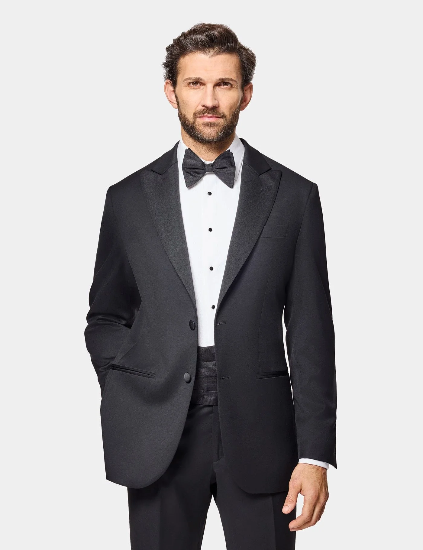Tailored Fit Black 1913 Dinner Suit primary image