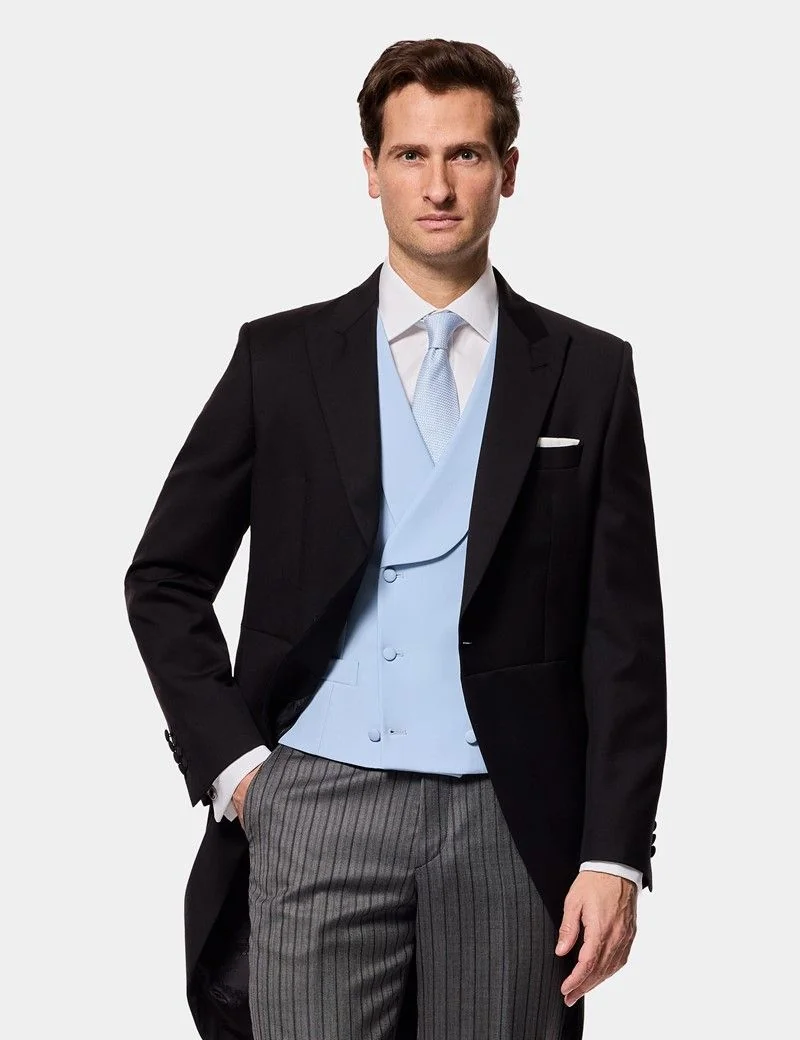 Tailored Fit Black & Grey 1913 Morning Suit thumbnail 2