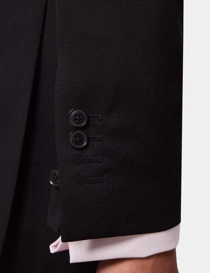 Tailored Fit Black Twill 1913 Suit thumbnail 5
